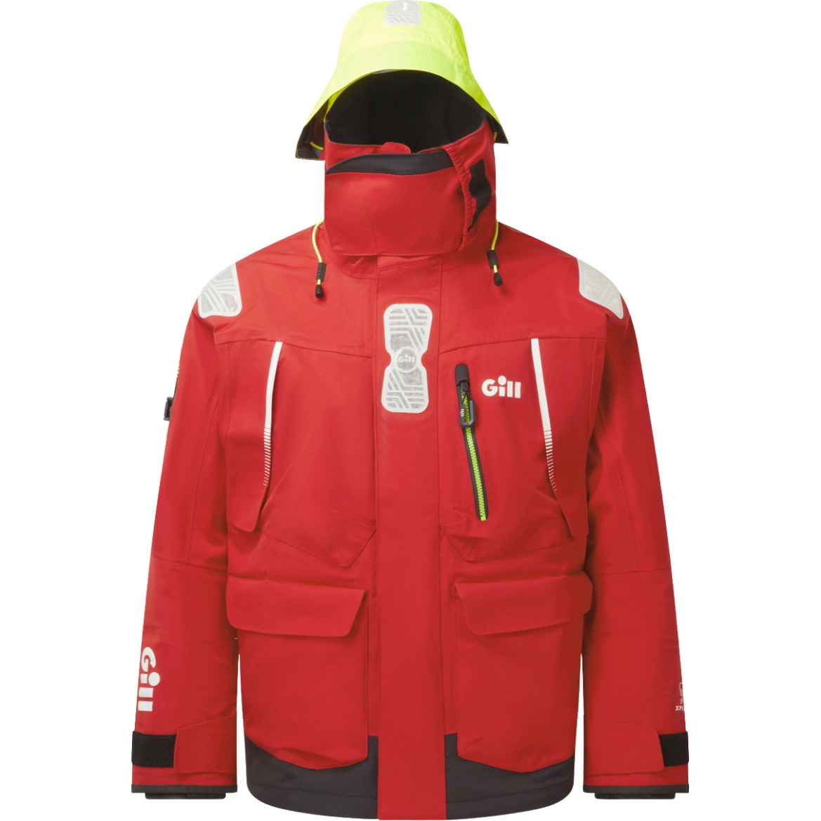 2026 Gill OS1 Ocean Jacket OS14J - Red